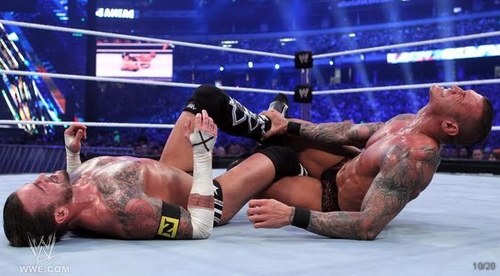  Wrestlemania 27 CM Punk vs Randy Orton