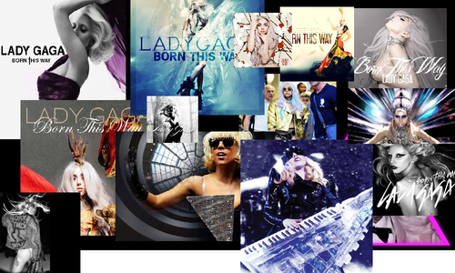  lady gaga collages