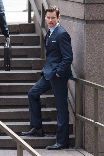  on the Set of 'White Collar'