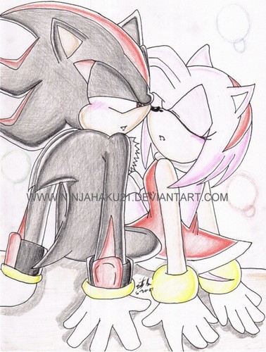  shadow and amy キッス