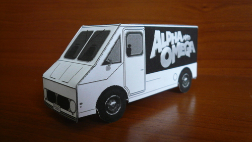  A&O themed van