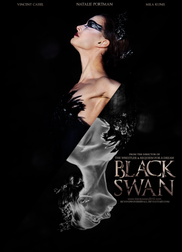  Black angsa, swan Art♥
