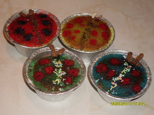  cupcakes por Me ^_^