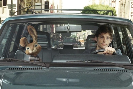  E.B and Fred in the car