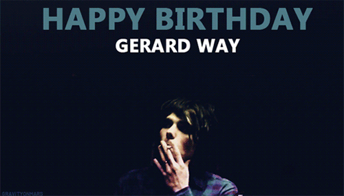  Happy birthay Gerard!