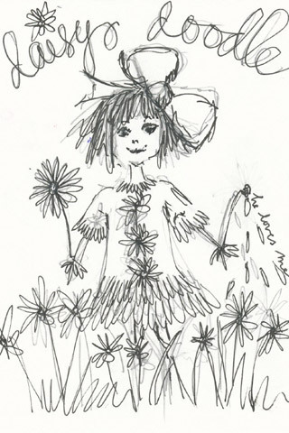  Helena Bonham Carter's drawing