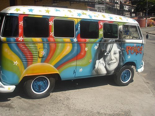  Janis Joplin camioneta, van