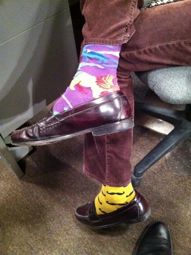  MGG & his socks.