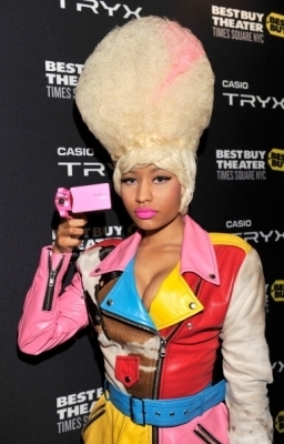  Nicki - Launch Of Casio's New TRYX Camra At Best Buy Theater - April 7th 2011