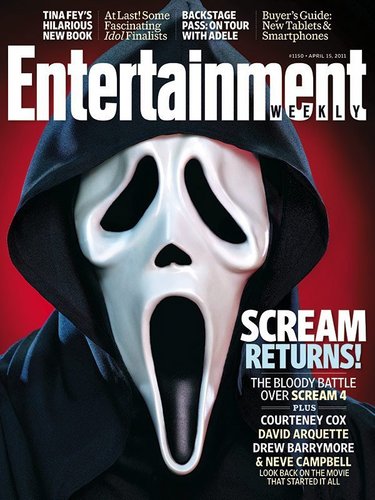  Scream 4! EW Cover