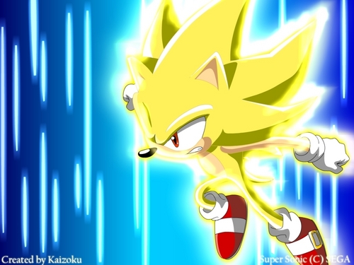  Super Sonic দেওয়ালপত্র