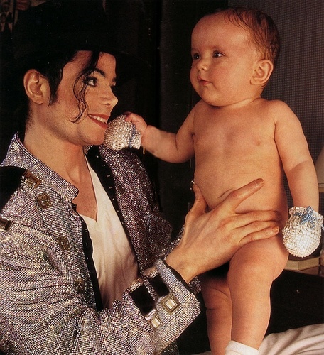  michael with baby prince,queen_gina
