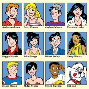  Archie,Betty,veronica and friends