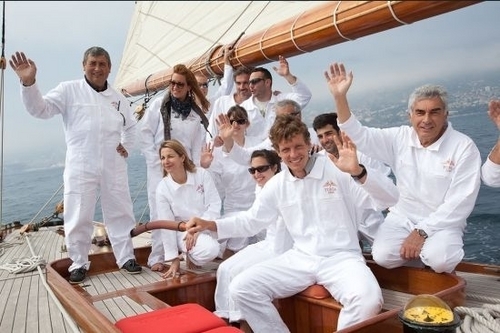  Berdych in yacht