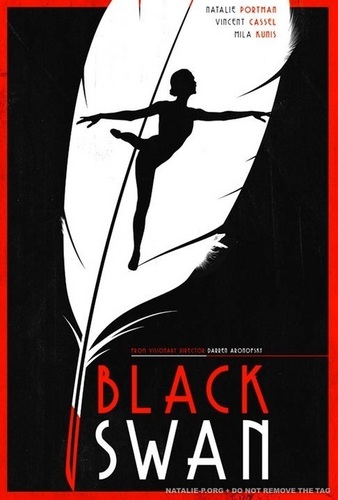 Black angsa, swan Poster