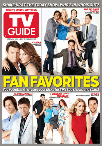  Chuck on the TV Guide cover !