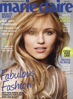  Dianna Marie Claire Cover