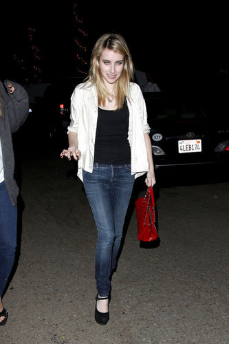 Emma at a private party in Hollywood ,on April the 2nd