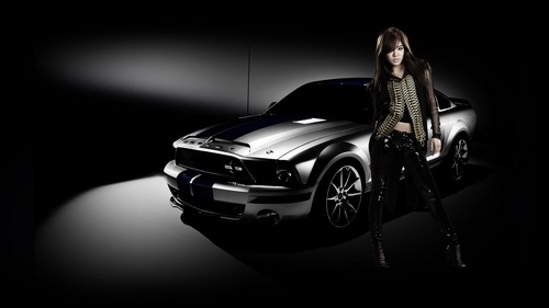Hyoyeon - With Car