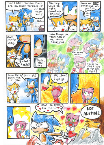  Ice cream Sonic comic!