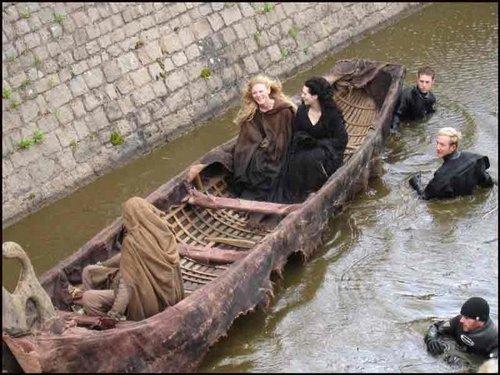  Morgana and Morgause at the sally port Isle of The Blessed