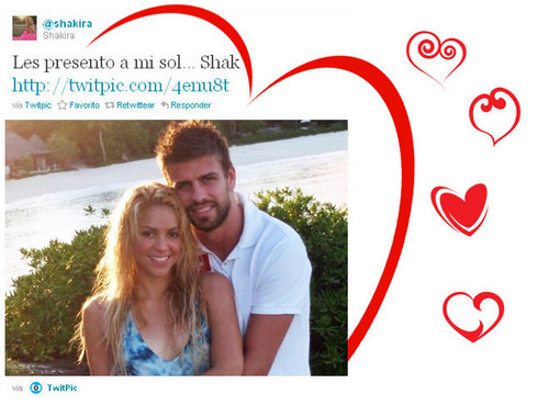 Shakira Piqué twitter