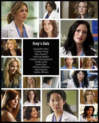  The Ladies of Grey's Anatomy