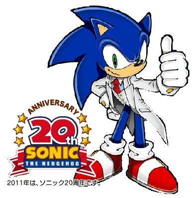  sonic is ready for hes birthday!