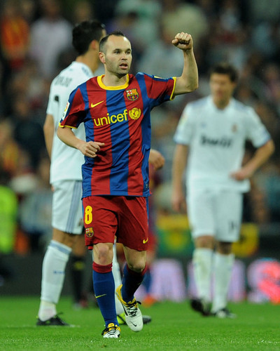  A. Iniesta (Real Madrid - Barcelona)
