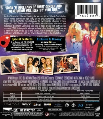 Back Of The Runaways DVD