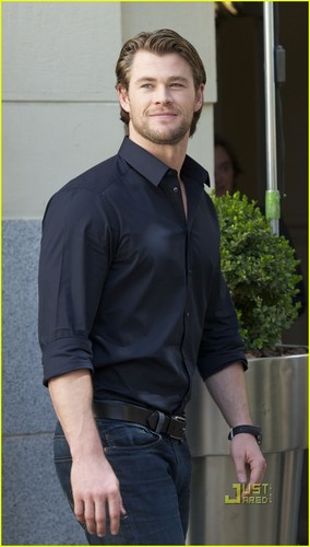  Chris Hemsworth: 'Thor' fotografia Call in Madrid!