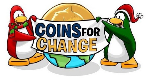  Coins for Change penguins
