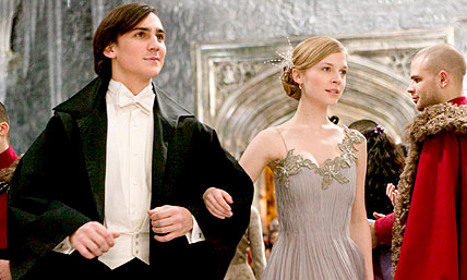  Fleur Delacour with Roger Davies at Yule Ball