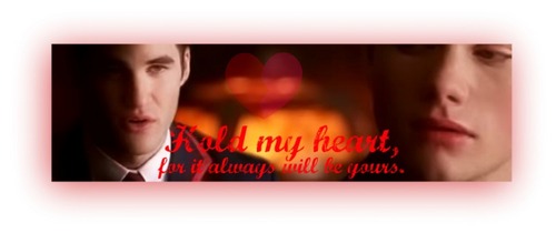 Hold my Heart -Klaine