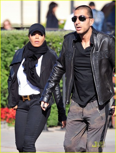  Janet Jackson & Wissam Al Mana: Lunch pasangan
