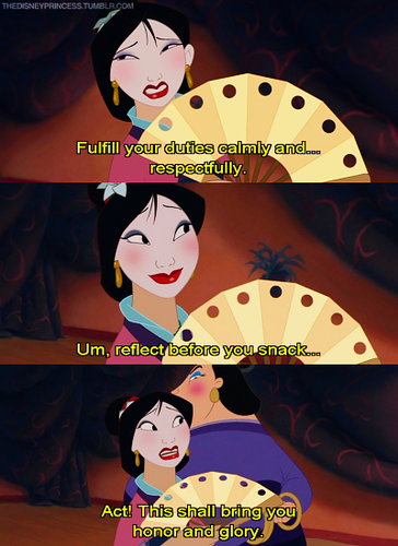  Mulan and the matchmaker