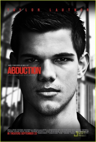  New ‘Abduction’ Poster With Taylor Lautner!