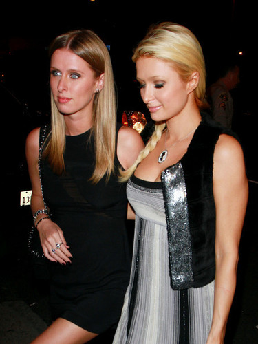  Paris and Nicky Hilton at Trousdale