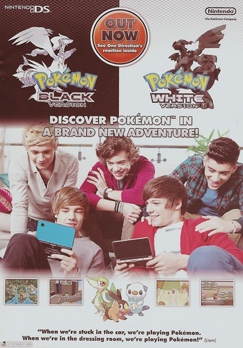  1D = Heartthrobs (Enternal pag-ibig 4 1D) Discover Pokemon In A Brand New Adventure! 100% Real ♥