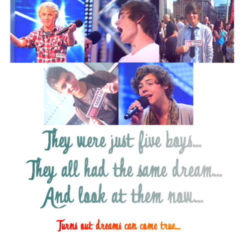 1D = Heartthrobs (Enternal 爱情 4 1D) Turns Out Dreams Can Come True! 100% Real :) ♥