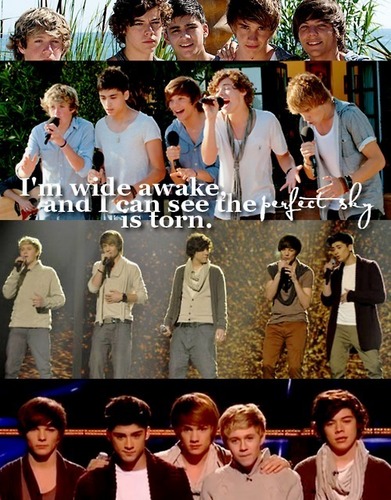  1D = Heartthrobs (Enternal Love) I'm Wide Awake & I Can C That The Perfect Sky Is Torn 100% Real ♥