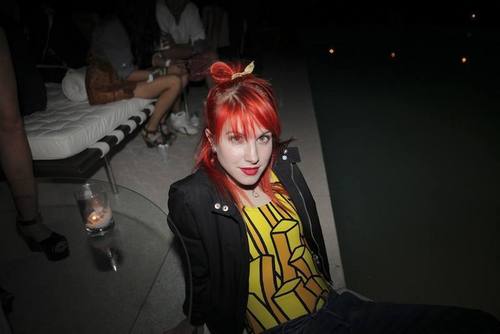  Hayley Williams at Jeremy Scott Adidas Party