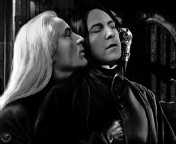  I'm sorry but doesn't this look a little saucy for Lucius and Snape? *giggles*