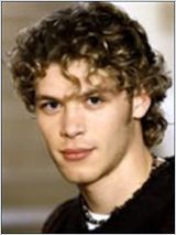 Joseph Morgan in Hex with short, blond, curly hair!