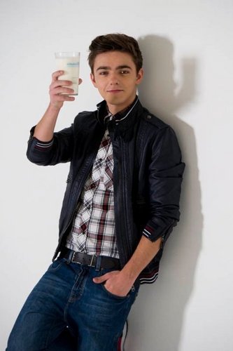  Nathan's My Weakness (Too Cute) "We Were Meant To Fly U & I U & I" (Drinking Milk) 100% Real ♥