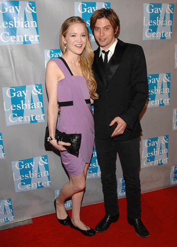  New các bức ảnh of Jackson and his co-star Melissa Carnell at an event!