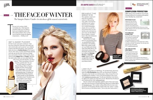  New scan of Candice in 'Watch!' magazine [December 2010]!