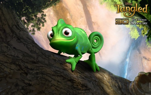  Pascal, Rapunzel's pet chamaleon in Tangled