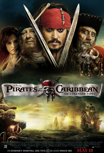 Pirates of the Caribbean On Stranger Tides Posters