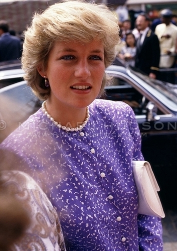  Princess Diana, Brixton, London, July 1987